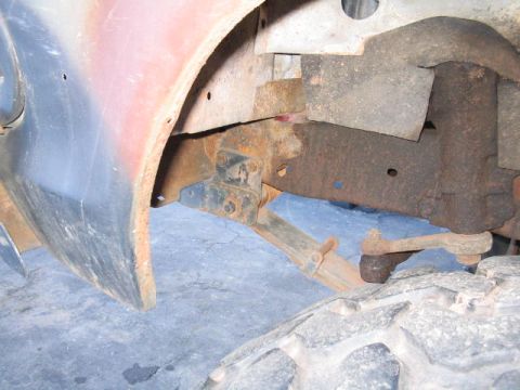 1979 Ford Bronco - front spring hanger from a 78/79 f250