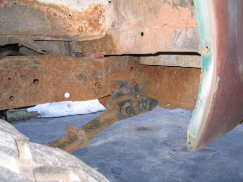 1979 Ford Bronco - pass side hanger