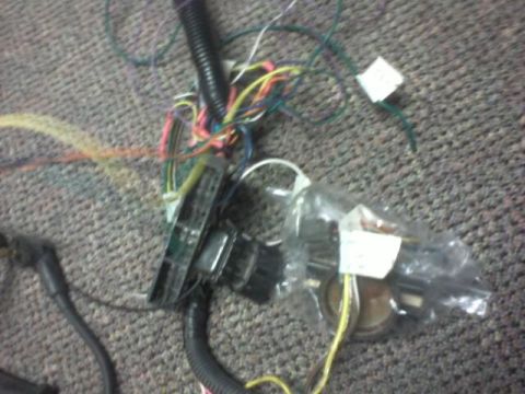 1995 Ford Probe - Automotive wiring harness with multiple connectors and wires, likely for a car's electrical system.