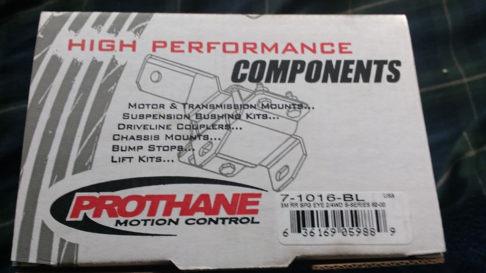 Prothane Motion Control high performance components box