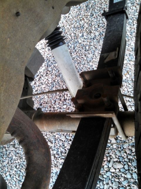 1995 Ford Bronco - New Stuff: BDS lifted leaf springs & shock
