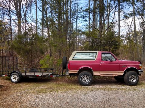 1995 Ford Bronco - towing nothing