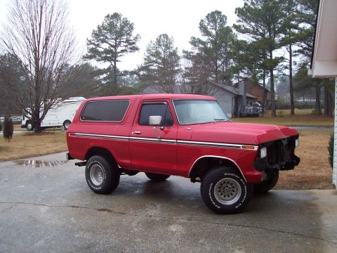 1979 Ford Bronco - Back from the paint shop