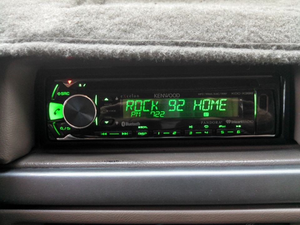 Kenwood Excelon head unit.