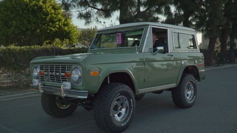 1993 Ford Taurus - This classic Ford Bronco is shown from a three-quarter front view, highlighting its off-road capabilities.
