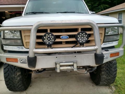 1992 Ford Bronco - nilight 51w, 7 inch LEDs, easy installed using my existing wiring. $60 on Amazon