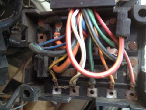 1979 Ford Bronco - Back of fuse block.