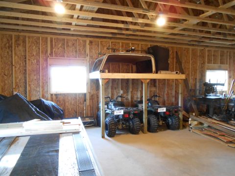 1992 Ford Bronco - Hard top storage
