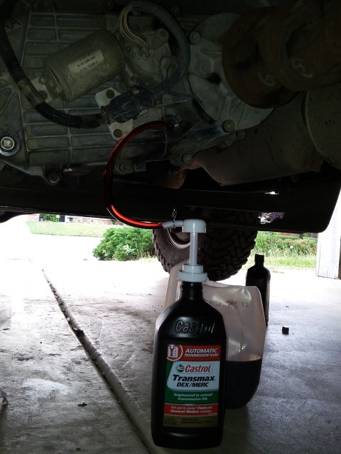 1996 Ford Bronco - Transfer case fluid change