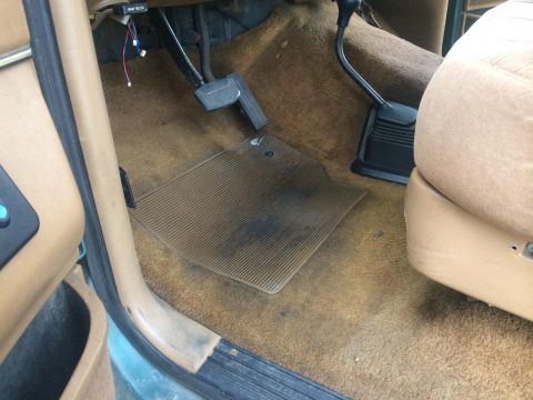 1990 Ford Bronco - Previous Alarm system probably ripped out by an ape.
