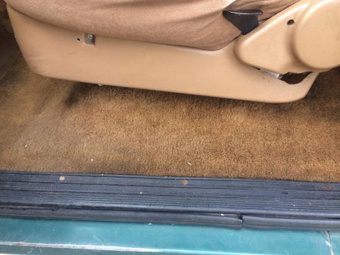 1990 Ford Bronco - All weatherstripping is shot.