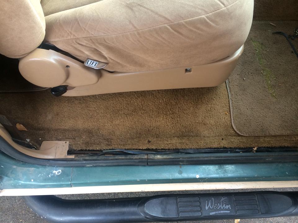 Stereo was previously installed...wires cut everywhere by same ape who took the alarm system.