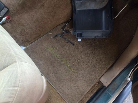 1990 Ford Bronco - Heater core was bypassed (South Texas), Heater core was also rusted up.