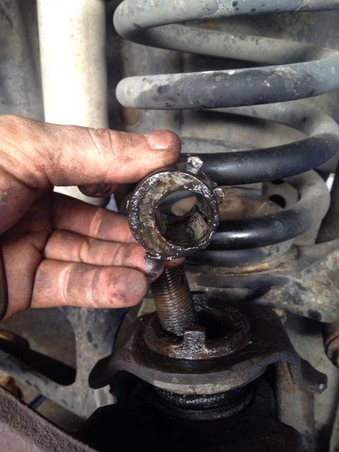 1990 Ford Bronco - I may or may not have put the camber adjusters back in correctly (probably not)