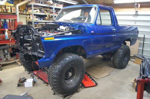 1979 Ford Bronco - Finally looking like a truck again. Factory parts just fit so nice!