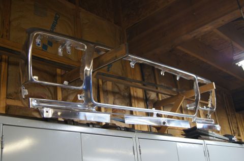 1979 Ford Bronco - Jason's polishing of Grafton Ohio stripped and polished our pretty straight grill shell. He did a good job fixing a few dings and making it…