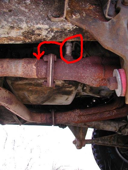 1986 Ford Bronco - 90 Bronco. O2 sensor placement?