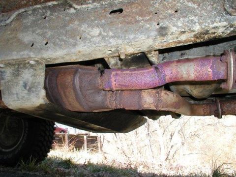 1986 Ford Bronco - 90 Bronco. Lower t-crossmember?