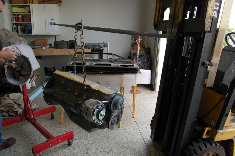Getting ready to put in the motor