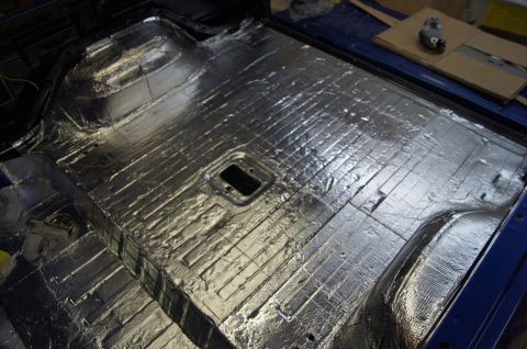 1979 Ford Bronco - Bought the dynamic insulation tub kit from JBG, great stuff but I needed to buy 3 extra 19x29 sheets. Our body tub must be bigger than othe…