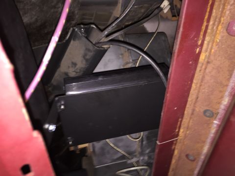 1981 Ford LTD - Megasquirt bolted up behind the glove box.