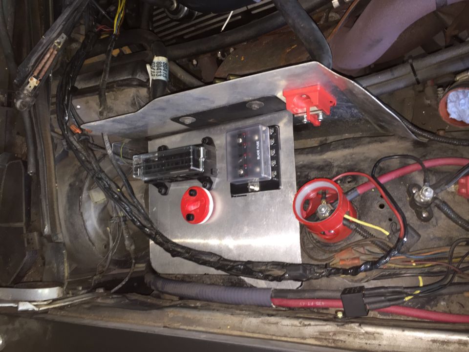 Electrical distribution center.