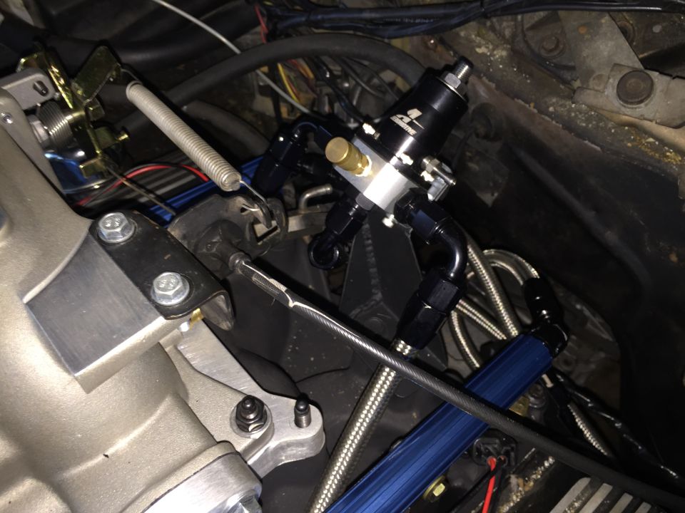 Fuel pressure regulator.