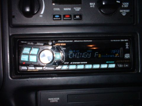 1996 Ford Thunderbird - My new headunit