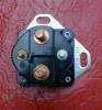 1988 Ford Bronco - This is a starter solenoid, a crucial component for igniting a vehicle's engine.