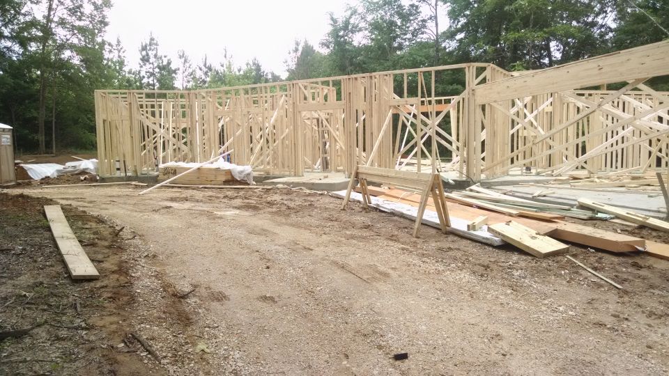 This is where the framers stopped today.