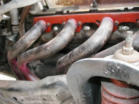 1985 Ford Bronco - old long tube headers