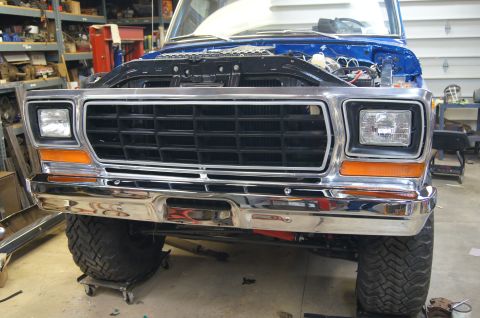 1979 Ford Bronco - The new reproduction bumpers from JBG look great. really pleased with both bumpers quality. I've bought repro bumpers before and the finish…