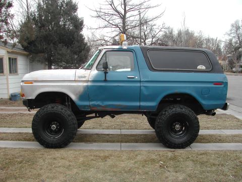 1978 Ford Bronco - Driver`s side