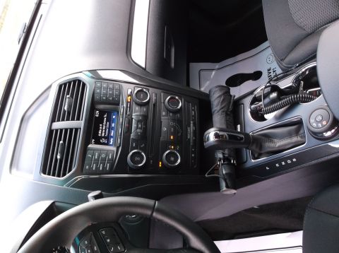2016 Ford Explorer - Interior view of a 2016 Ford Explorer, highlighting the dashboard and center console features.