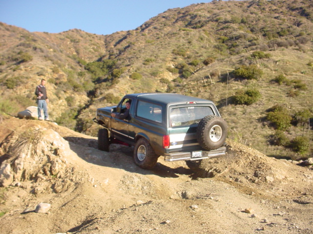 James up the hill