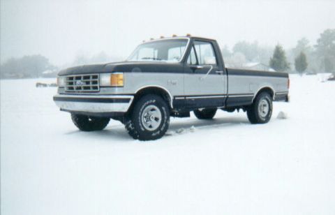 1987 Ford F-150 - Nice pic of the truck, I think.
