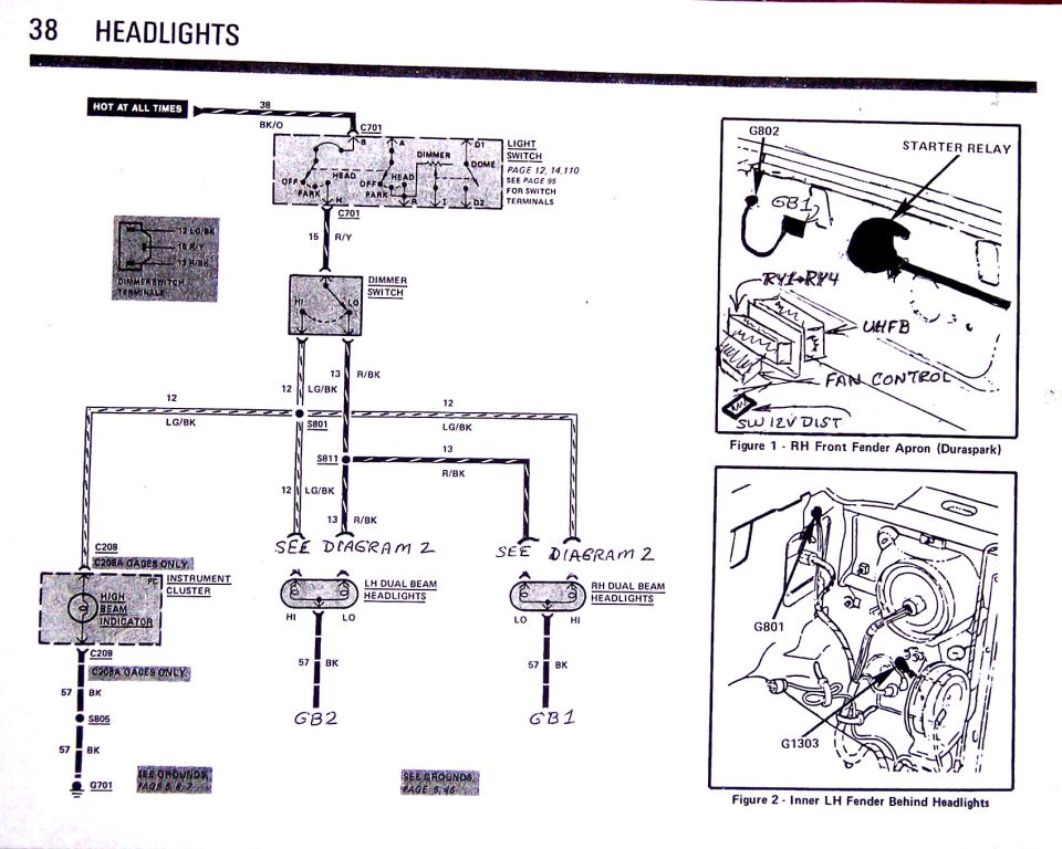 Modified Headlight Control (often called a headlight voltage upgrade).