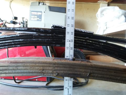 1996 Ford Bronco - Factory compaired to Pro Comp 23211