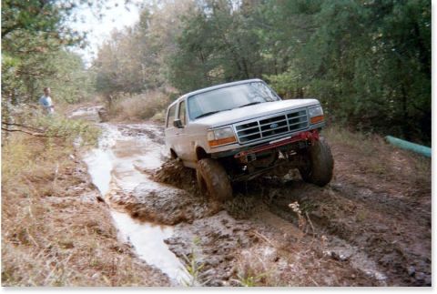 1995 Ford Bronco - Mud likey me.