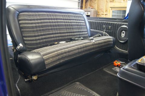 1979 Ford Bronco - Back of interior finished up, assembled, done