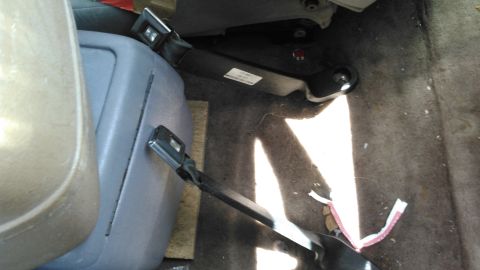 1990 Ford F-250 - mount the buckles in the direction you need to clear center console. mine were still loose but the sleeve helded alot. you may need to use…