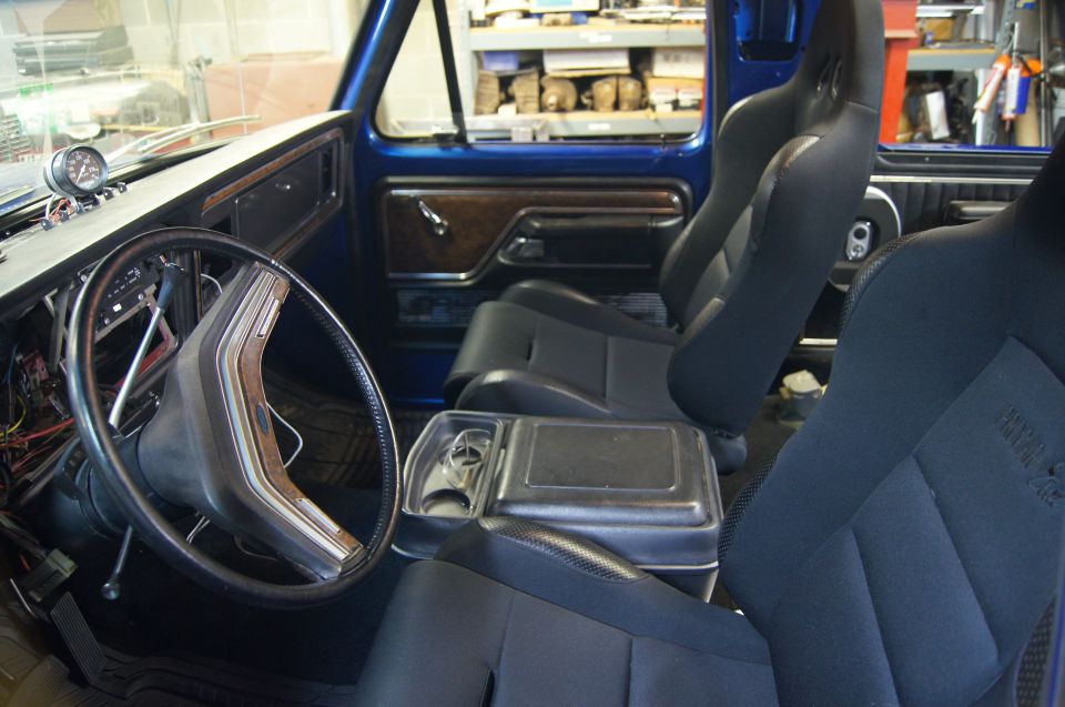 The other seat is installed.