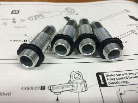 1989 Ford Bronco - These parts are laid out on a diagram, likely for assembly of a model vehicle.