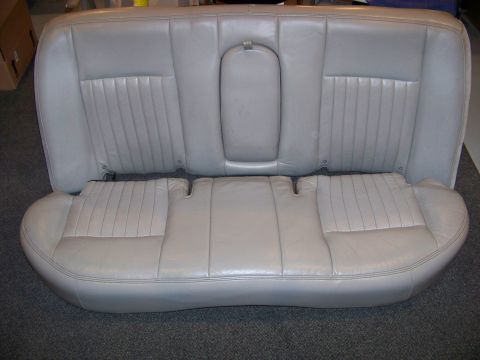 2001 Mercury Grand Marquis - A detached rear car seat is shown, likely removed for repair or replacement.