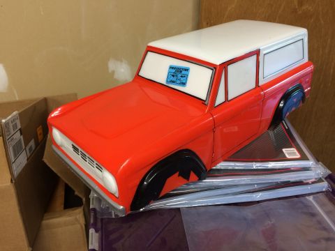 1989 Ford Bronco - This is a toy model of a vehicle body, not a real car, drivable car.