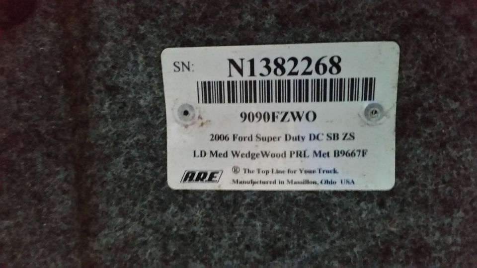 serial number