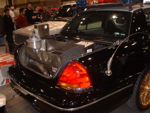 1999 Ford Crown Victoria - Back view.