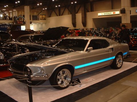 1999 Ford Crown Victoria - '70 Mach 1 Mustang.