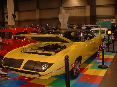 1999 Ford Crown Victoria - '70 Plymouth Superbird. This one has an automatic transmission.