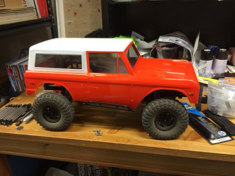 1989 Ford Bronco - This is a radio-controlled model of a Ford Bronco, not a full-size vehicle.